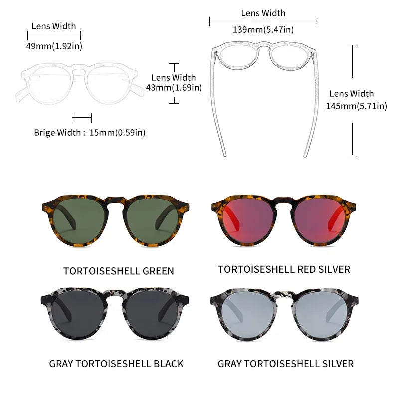 Walnut Wood Hawksbill Leopard Grain Polarized Sunglasses - Ultralight Frames
