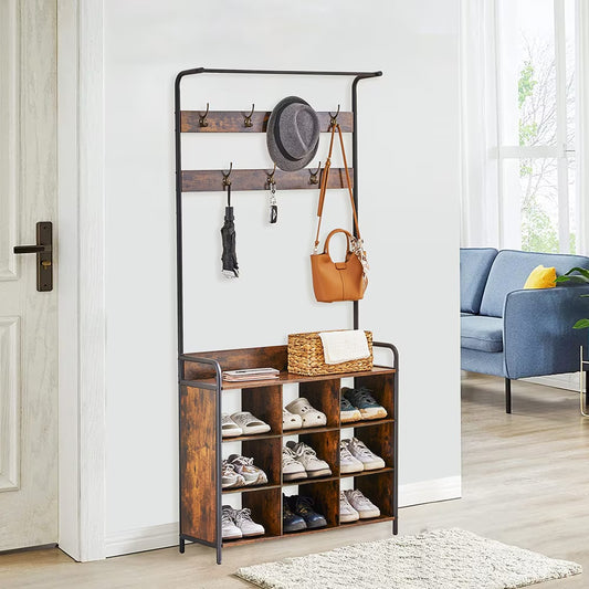 Coat And Shoe Storage Racks