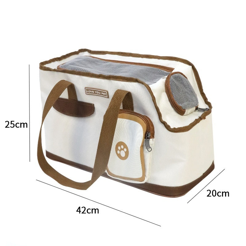 Foldable Love Your Pet Versatile Carrier Bag- Breathable And Portable