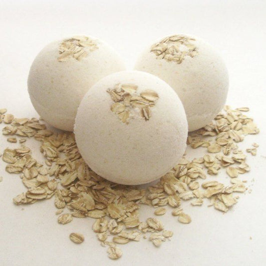 Oatmeal Vanilla Bath Bomb